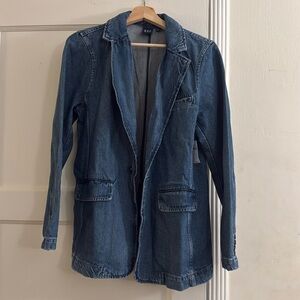 GAP Denim Blazer